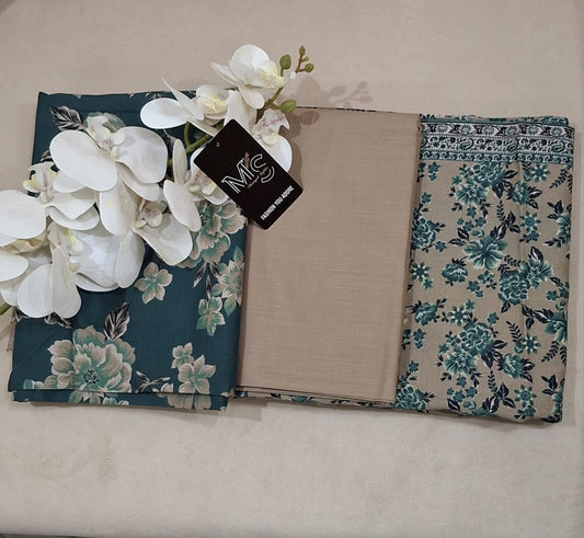 3pc printed tanadora linen