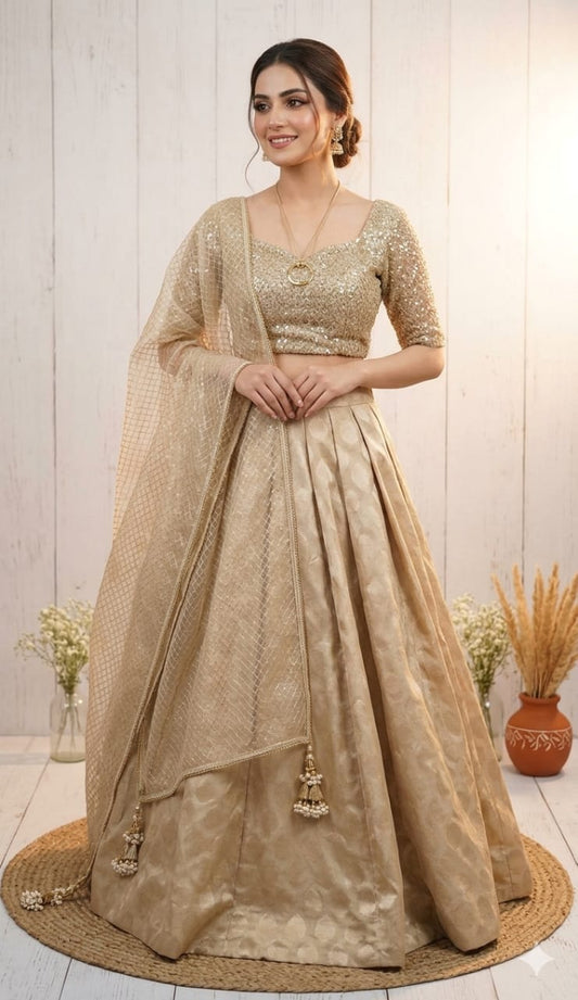 MS 3Pc Gold Fancy suit