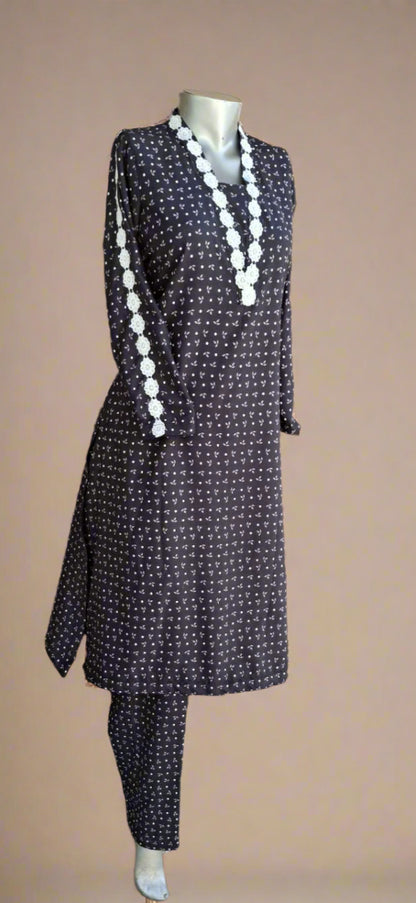MS 2pc Cotton Tailored suit
