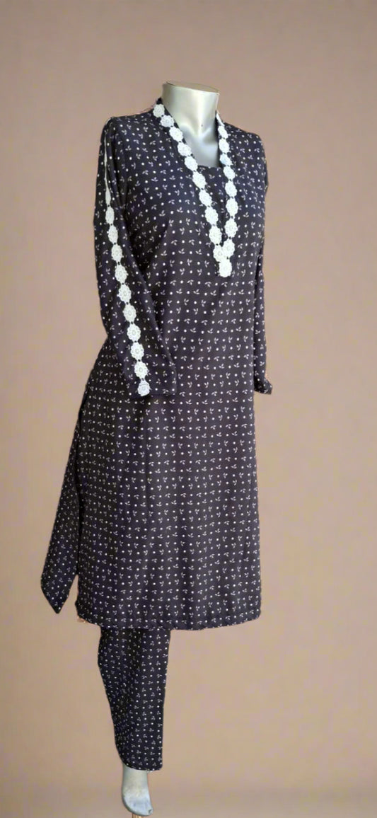 MS 2pc Cotton Tailored suit