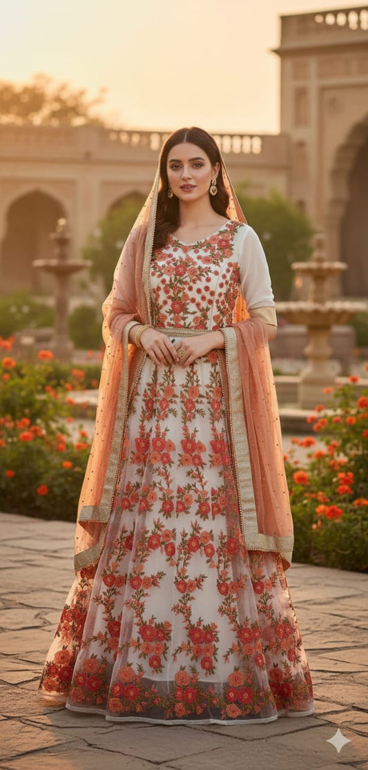 MS 3Pc Heavy Maxi Dress