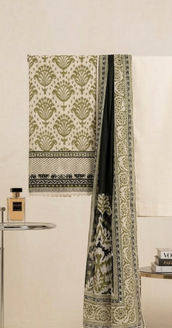 3pc lawn suit