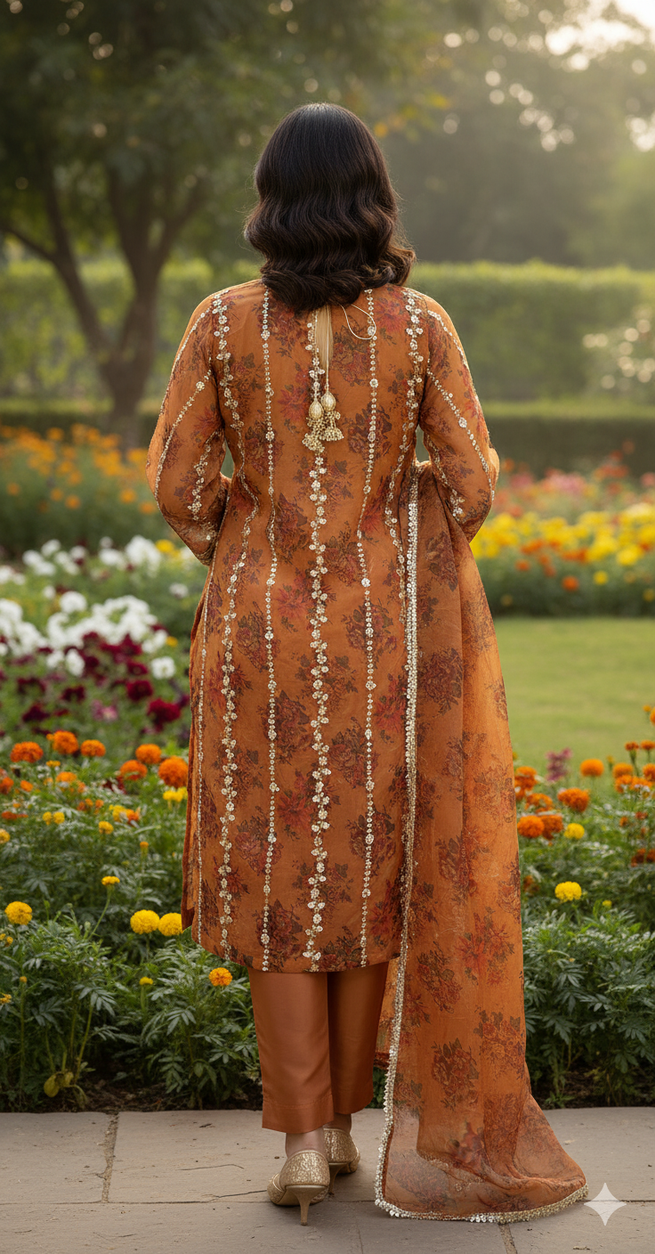 MS 3Pc tailored Fancy suit