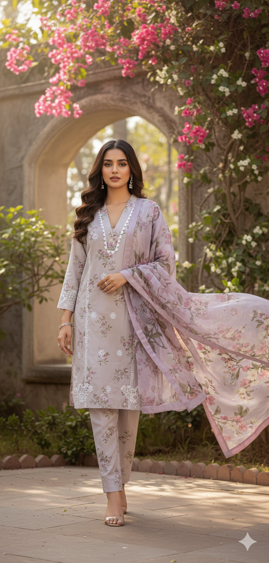 MS 3pc Lawn Tailored suit