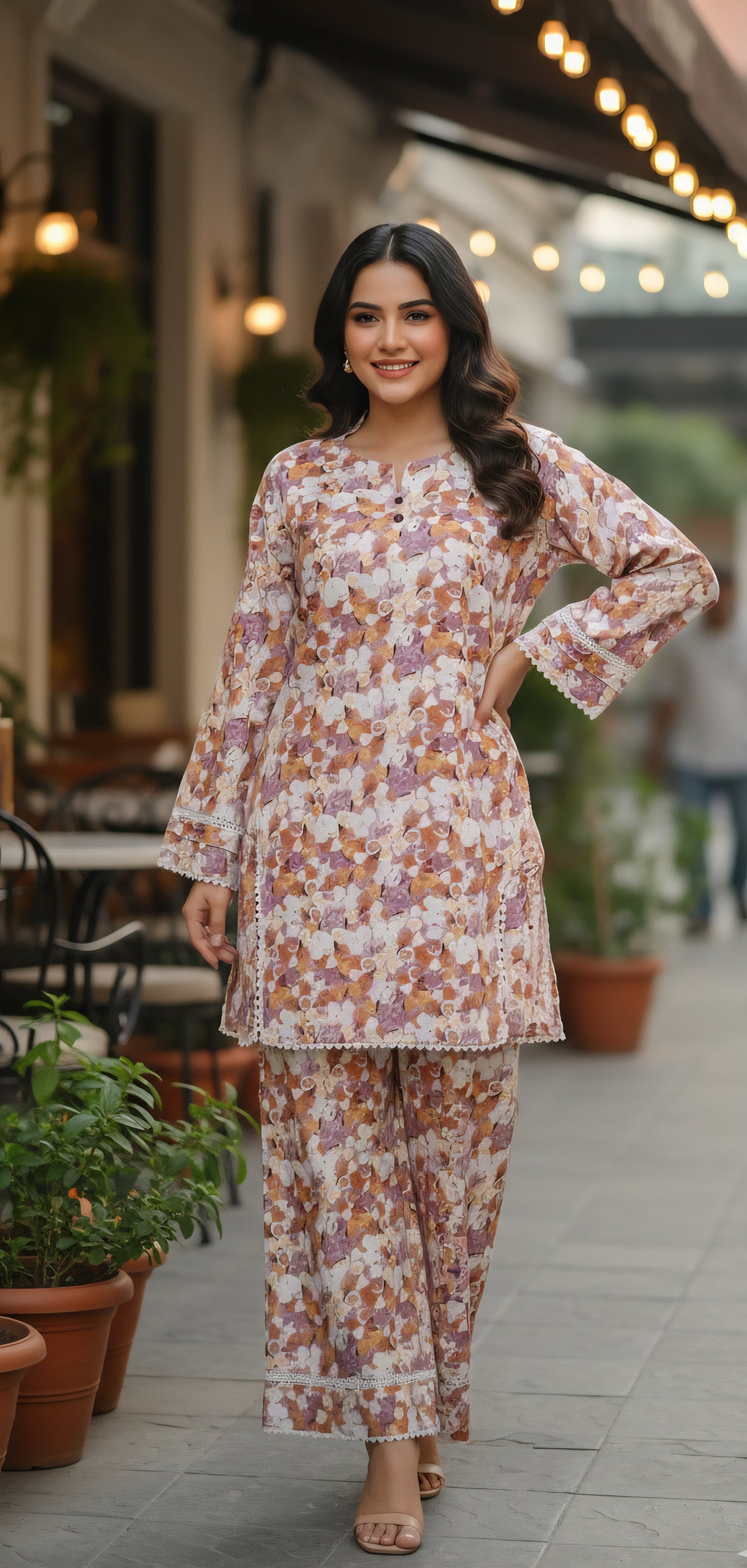 MS 2pc winter Cotton Tailored suit