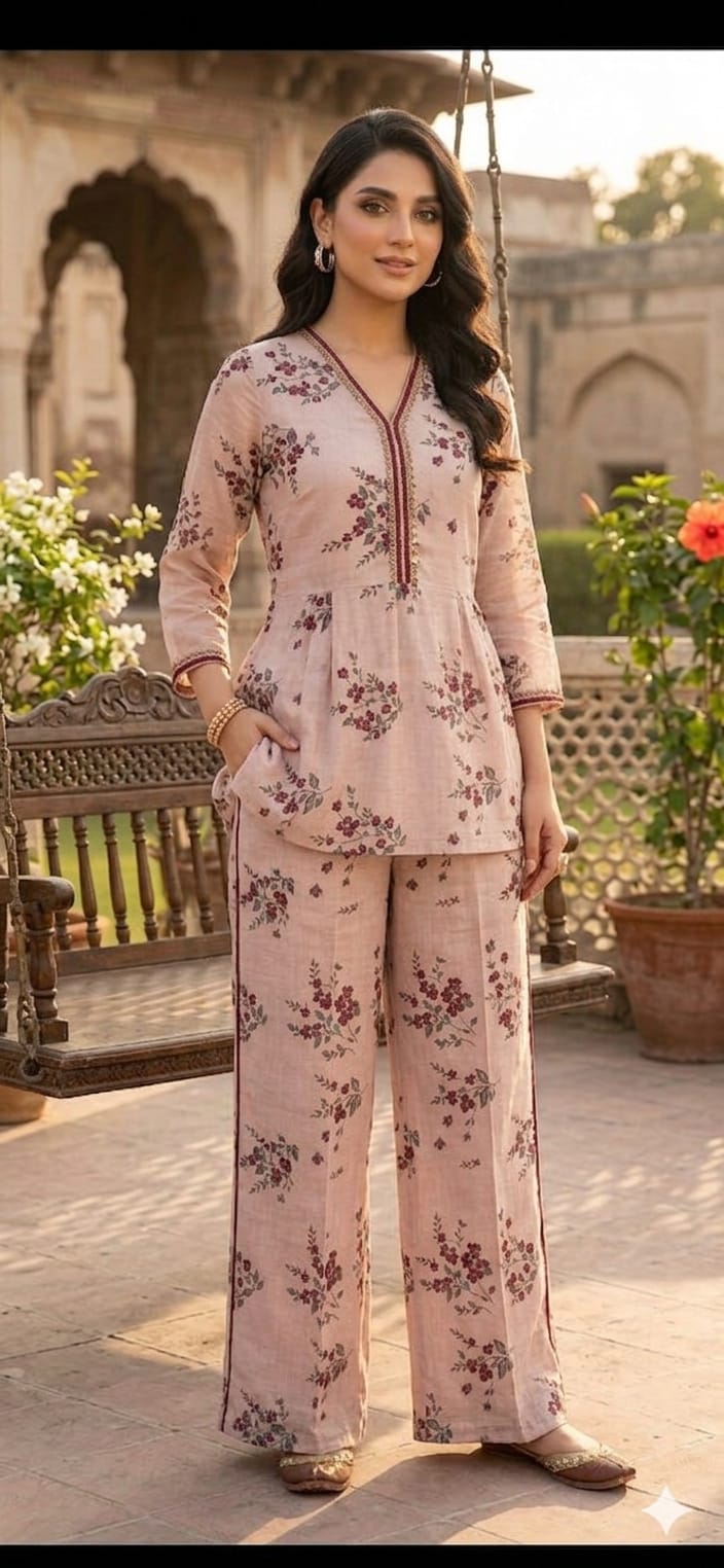 2pc pink co-ordset