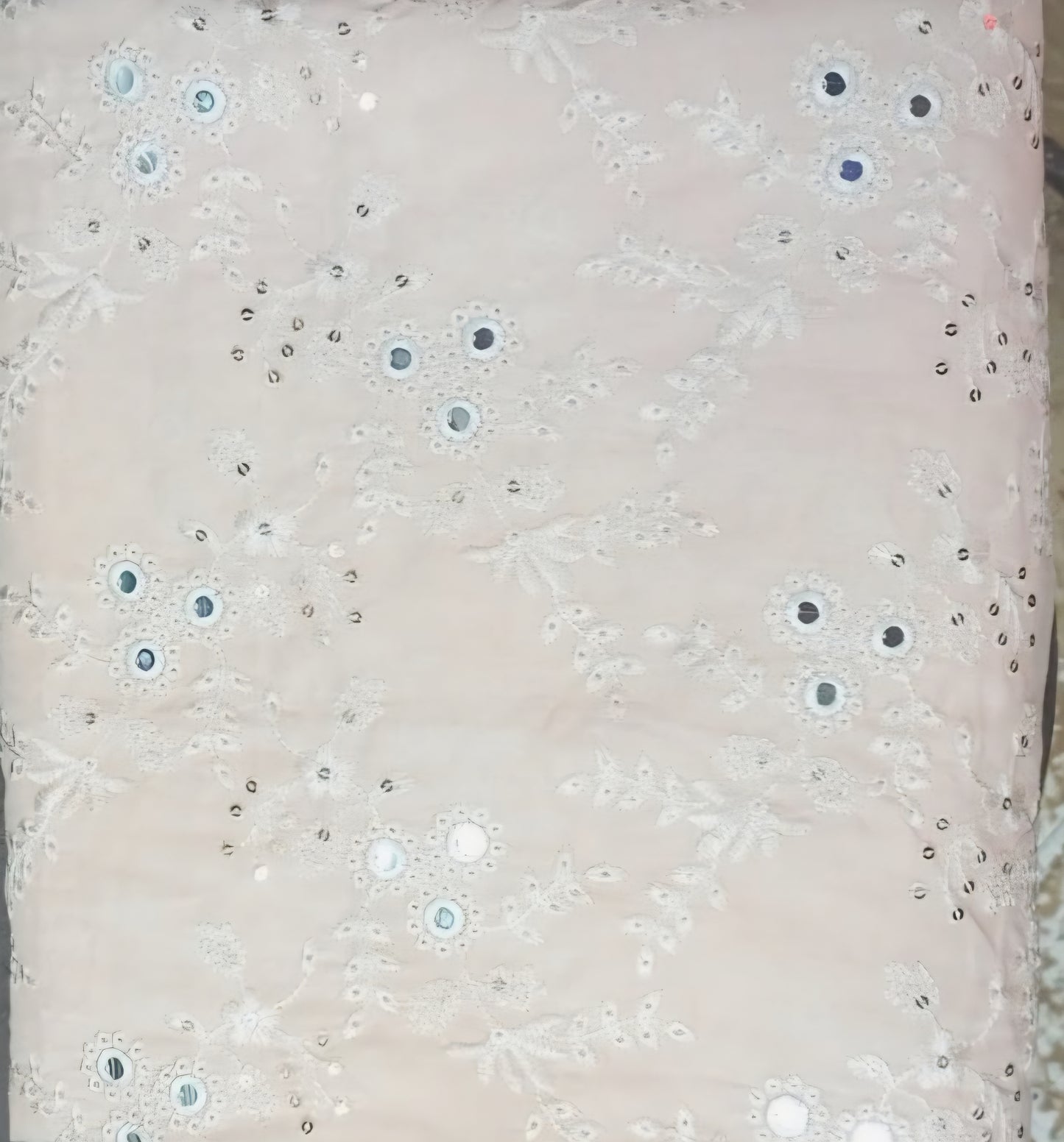 3pc lawn embroided pink suit